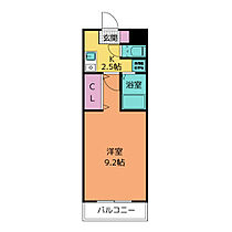 Ａ・Ｃｉｔｙ弁天  ｜ 愛知県安城市弁天町（賃貸マンション1K・2階・26.10㎡） その2