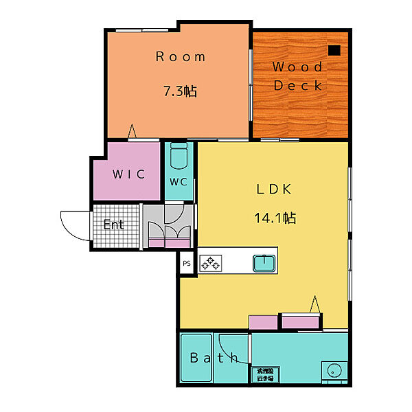 ＬＵＣＡ 101｜愛知県安城市桜町(賃貸マンション1LDK・1階・51.90㎡)の写真 その1