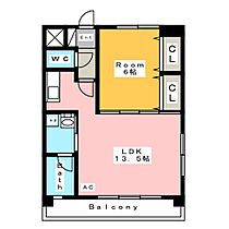 ヴィレッジＷＩＬＬ  ｜ 愛知県西尾市上矢田町熊子（賃貸マンション1LDK・3階・41.00㎡） その2