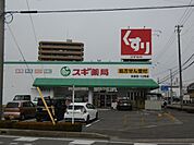 ドラッグストア 「スギ薬局まで880m」