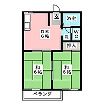 フローラ稲沢  ｜ 愛知県稲沢市井之口北畑町（賃貸アパート2DK・2階・35.44㎡） その2