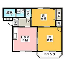 ソルトリバー  ｜ 愛知県稲沢市平和町塩川（賃貸マンション2LDK・2階・47.52㎡） その2