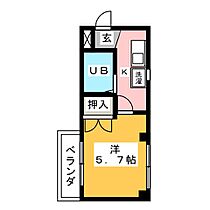 グラスペリアIII  ｜ 愛知県稲沢市駅前３丁目（賃貸マンション1K・2階・20.30㎡） その2