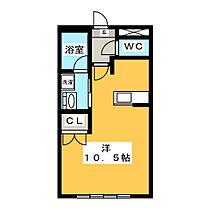 セルリアンクォーレ  ｜ 愛知県稲沢市稲葉４丁目（賃貸マンション1R・3階・34.44㎡） その2