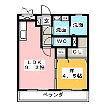 メゾン・ドゥ・Ｉ  ｜ 愛知県稲沢市国府宮２丁目（賃貸マンション1LDK・1階・35.59㎡） その2