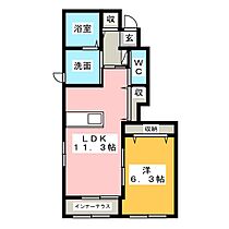 ルミエールコート  ｜ 愛知県清須市春日宮重町（賃貸アパート1LDK・1階・48.20㎡） その2