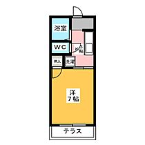 ハイツＹ＆Ｙ  ｜ 愛知県稲沢市稲葉２丁目（賃貸アパート1K・1階・21.18㎡） その2