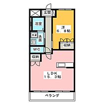 プレリュード  ｜ 愛知県稲沢市六角堂東町４丁目（賃貸マンション1LDK・2階・51.30㎡） その2