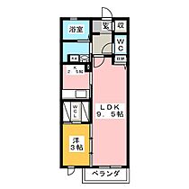 Ｋａｐｅｌｌ　I  ｜ 愛知県稲沢市高御堂１丁目（賃貸アパート1LDK・1階・40.77㎡） その2