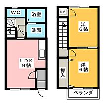 ＤＵＰＬＥＸ国王257  ｜ 愛知県稲沢市池部町２丁目（賃貸テラスハウス2LDK・1階・52.99㎡） その2