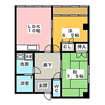 朝日ビル  ｜ 愛知県稲沢市高重中町（賃貸マンション2LDK・2階・60.00㎡） その2