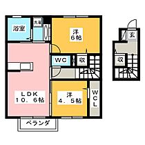 ボヌール  ｜ 愛知県稲沢市大塚北４丁目（賃貸アパート2LDK・2階・54.07㎡） その2