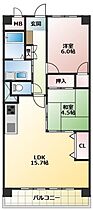 ハーモニー  ｜ 愛知県清須市阿原宮東（賃貸マンション2LDK・1階・57.37㎡） その2