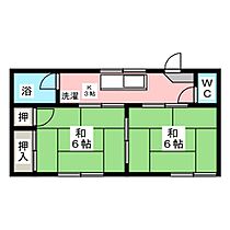 豊山みどりハイツ2  ｜ 愛知県西春日井郡豊山町大字豊場字下戸（賃貸アパート2K・1階・35.00㎡） その2