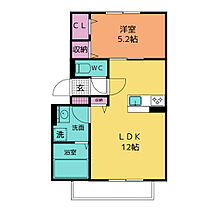 グランドール Ｋ 101 ｜ 愛知県小牧市春日寺２丁目（賃貸アパート1LDK・1階・41.28㎡） その2