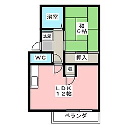 🉐敷金礼金0円！🉐グリーンコーポ　Ｂ