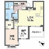 Ｕｔｏｌｅ　Ａ(ユートレア)Ｎ棟 213 ｜ 愛知県知立市鳥居１丁目12-1（賃貸マンション1LDK・2階・73.49㎡） その2