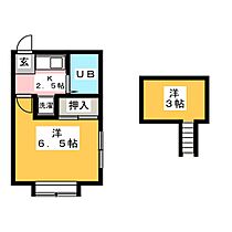 エレガンスヤマダ  ｜ 愛知県刈谷市井ケ谷町下ノ瀬（賃貸アパート1K・2階・20.02㎡） その2