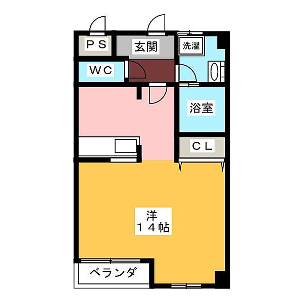 Ｋ’ｓ・ＢＬＤ ｜愛知県知立市山屋敷町山鼻(賃貸マンション1R・2階・33.00㎡)の写真 その2