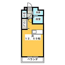 フューチャータウン ワンルームの間取図画像