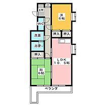 グレイス榎戸  ｜ 愛知県東海市名和町榎戸（賃貸マンション2LDK・2階・57.06㎡） その2