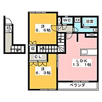 エバーレジデンス  ｜ 愛知県常滑市蒲池町３丁目（賃貸アパート2LDK・2階・59.50㎡） その2