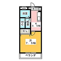 コーポ・スカイシティー  ｜ 愛知県常滑市樽水町１丁目（賃貸マンション1K・1階・24.75㎡） その2