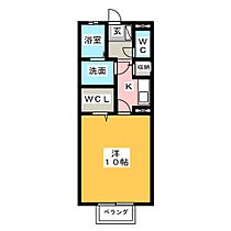 リビングタウンかじま台IIＢ棟  ｜ 愛知県常滑市かじま台１丁目（賃貸アパート1K・2階・33.34㎡） その2