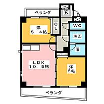 ヴェルテ寺本  ｜ 愛知県知多市寺本新町１丁目（賃貸マンション2LDK・3階・50.78㎡） その2