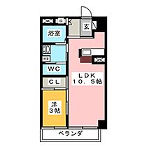 カーサコモダ新舞子Ａ  ｜ 愛知県知多市新舞子字明知山（賃貸マンション1LDK・1階・36.86㎡） その2