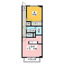 ヌーベルコリーヌII  ｜ 愛知県常滑市千代ケ丘３丁目（賃貸マンション1LDK・2階・42.38㎡） その2