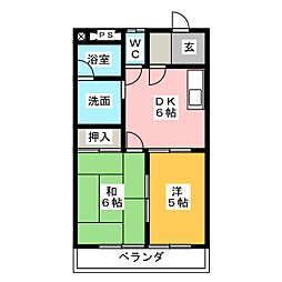 🉐敷金礼金0円！🉐パークハイツ　Ａ