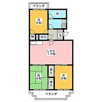 リバーサイド丹羽  ｜ 愛知県岩倉市神野町川添（賃貸マンション3LDK・3階・67.70㎡） その2