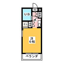 光洋サンビーム昭和  ｜ 愛知県岩倉市昭和町３丁目（賃貸マンション1K・2階・18.74㎡） その2