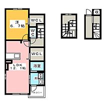 サン・ラフィネ  ｜ 愛知県岩倉市東町東市場屋敷（賃貸アパート1LDK・3階・59.21㎡） その2