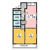 リバーサイド999  ｜ 愛知県岩倉市下本町城址（賃貸マンション2LDK・2階・51.16㎡） その2