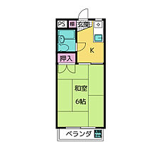 メゾン昭和  ｜ 愛知県豊明市前後町仙人塚（賃貸アパート1K・2階・16.00㎡） その2