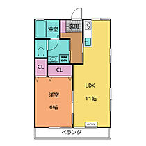 双峰マンション  ｜ 愛知県豊明市二村台７丁目（賃貸マンション1LDK・3階・40.50㎡） その2