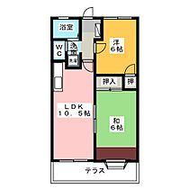 ネオアージュベル  ｜ 愛知県尾張旭市東本地ケ原町２丁目（賃貸アパート2LDK・1階・48.60㎡） その2