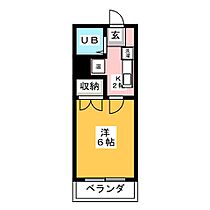 パレスプレサス7ｔｈ  ｜ 愛知県尾張旭市南原山町赤土（賃貸マンション1K・4階・19.04㎡） その2