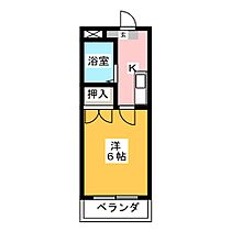 パレス京町II  ｜ 愛知県瀬戸市京町２丁目（賃貸マンション1K・6階・17.82㎡） その2