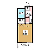 エスポワール栄  ｜ 愛知県尾張旭市三郷町栄（賃貸マンション1K・2階・17.82㎡） その2