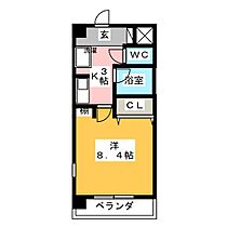 クエストヴィラ  ｜ 愛知県瀬戸市瀬戸口町（賃貸マンション1K・3階・24.96㎡） その2