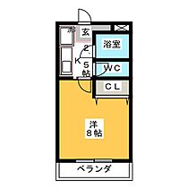 Ｊｏｉｎ　Ｎｉｓｈｉｏ  ｜ 愛知県尾張旭市井田町３丁目（賃貸アパート1K・2階・25.90㎡） その2