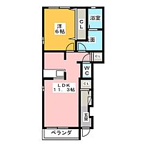 パークコートII  ｜ 愛知県尾張旭市庄南町１丁目（賃貸アパート1LDK・1階・44.18㎡） その2