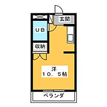 第二ビューハイツ兄山  ｜ 愛知県日進市三本木町下川田（賃貸マンション1K・3階・24.48㎡） その2