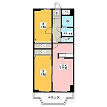 Ｔ．Ｆコンフォート  ｜ 愛知県みよし市福谷町大坂（賃貸マンション2LDK・4階・67.20㎡） その2