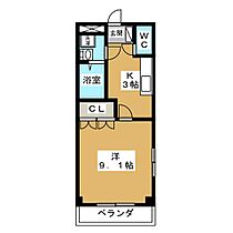 ベル・メゾン利平治  ｜ 愛知県日進市竹の山５丁目（賃貸マンション1K・1階・29.75㎡） その2