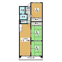 スカイガーデン和合I  ｜ 愛知県日進市藤塚７丁目（賃貸マンション3LDK・5階・67.00㎡） その2