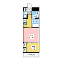 ｍｅＬｉＶ　三好ヶ丘 303 ｜ 愛知県みよし市三好丘２丁目1-5（賃貸マンション1K・3階・26.81㎡） その2